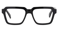Cally Square Black acetate Glasses