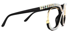 Veasley Square Multicolor mixed Glasses
