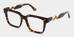 Harriet Square Tortoise acetate Glasses