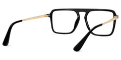 Briannie Aviator Black mixed Glasses