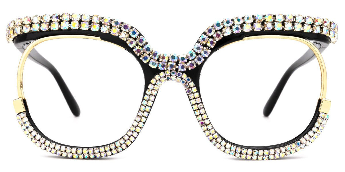 Veasley Square Multicolor mixed Glasses