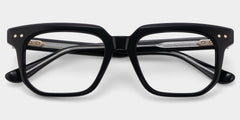 Michael Square Black acetate Glasses