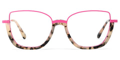 Coleman Square Pink Tortoise mixed Glasses