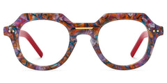 Jameica Geometric Floral acetate Glasses