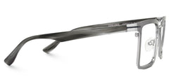 Sharma Rectangle Silver metal Glasses