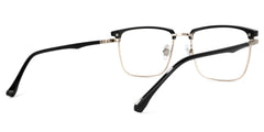 Kierriah Browline Black mixed Glasses
