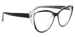 Tarun Cat eye Black TR90 Glasses