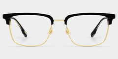 Audrey Browline Black mixed Glasses