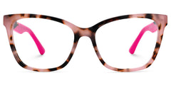 Shinana Cat eye Pink Tortoise acetate Glasses