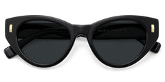 Azura Cat eye Black acetate Glasses
