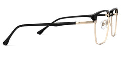 Kierriah Browline Black mixed Glasses