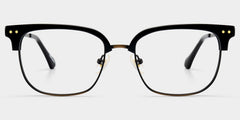 Nathan Browline Black mixed Glasses