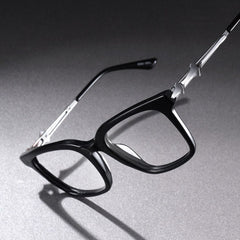 Reese Square Black mixed Glasses