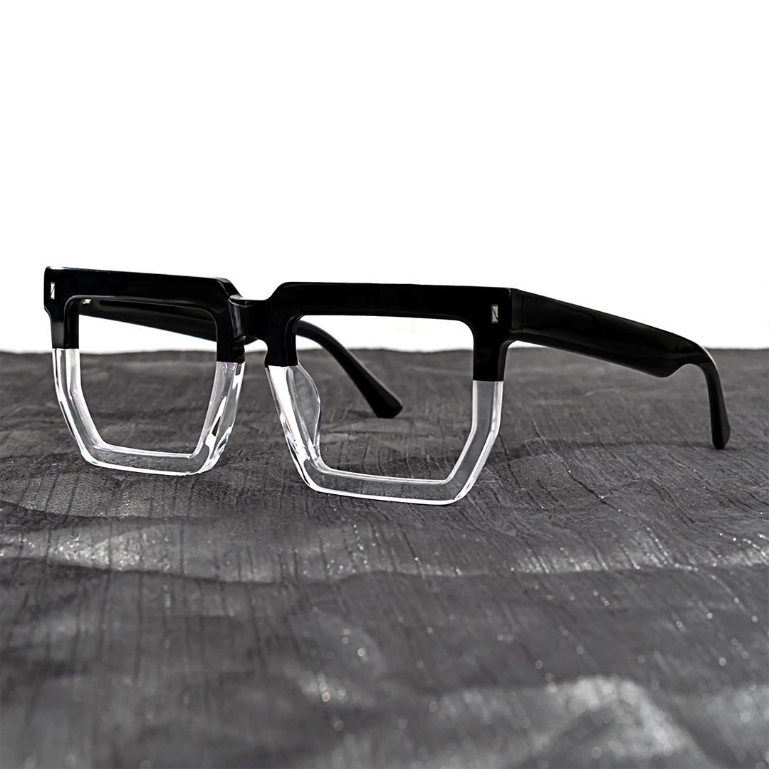 Daniela Rectangle Two-Tone acetate Glasses