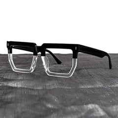 Daniela Rectangle Two-Tone acetate Glasses