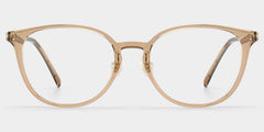 Amanda Rectangle Beige TR90 Glasses