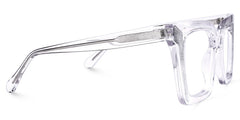 Khadra Square Clear acetate Glasses