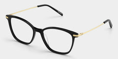 Jessica Cat eye Black mixed Glasses