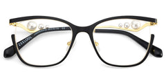 Aria Butterfly Black metal Glasses