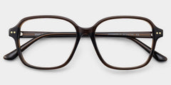 Clementine Square Brown acetate Glasses
