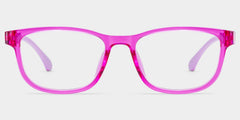 Robin( Age 8-12 ) Rectangle Pink TR90 Glasses