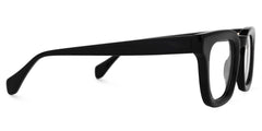 Tenika Square Black acetate Glasses