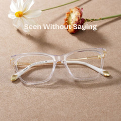 Amelia Cat eye Clear mixed Glasses