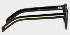 Leilani Rectangle Black TR90 Glasses