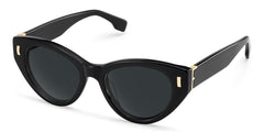 Azura Cat eye Black acetate Glasses