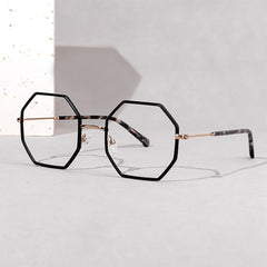 Griffith Geometric Black metal Glasses