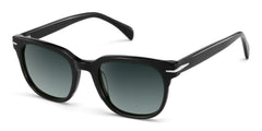 Rocco Rectangle Black acetate Glasses