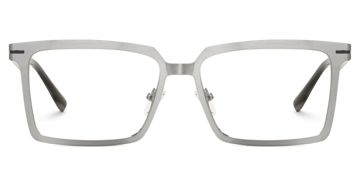 Sharma Rectangle Silver metal Glasses