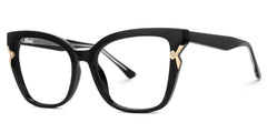 Nunnally Cat eye Black TR90 Glasses