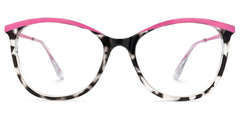 Jenee Oval Tortoise plastic Glasses