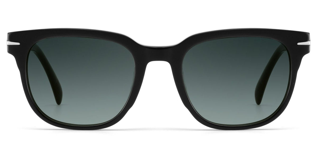 Rocco Rectangle Black acetate Glasses