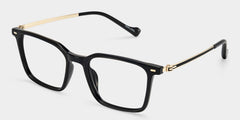 Archer Rectangle Black mixed Glasses