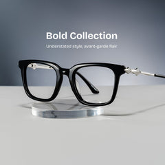 Reese Square Black mixed Glasses