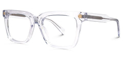 Rodriguez Rectangle Clear acetate Glasses