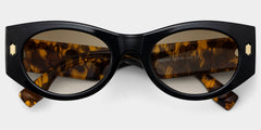 Reina Geometric Black TR90 Glasses