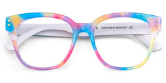 Dante Square Colorful acetate Glasses