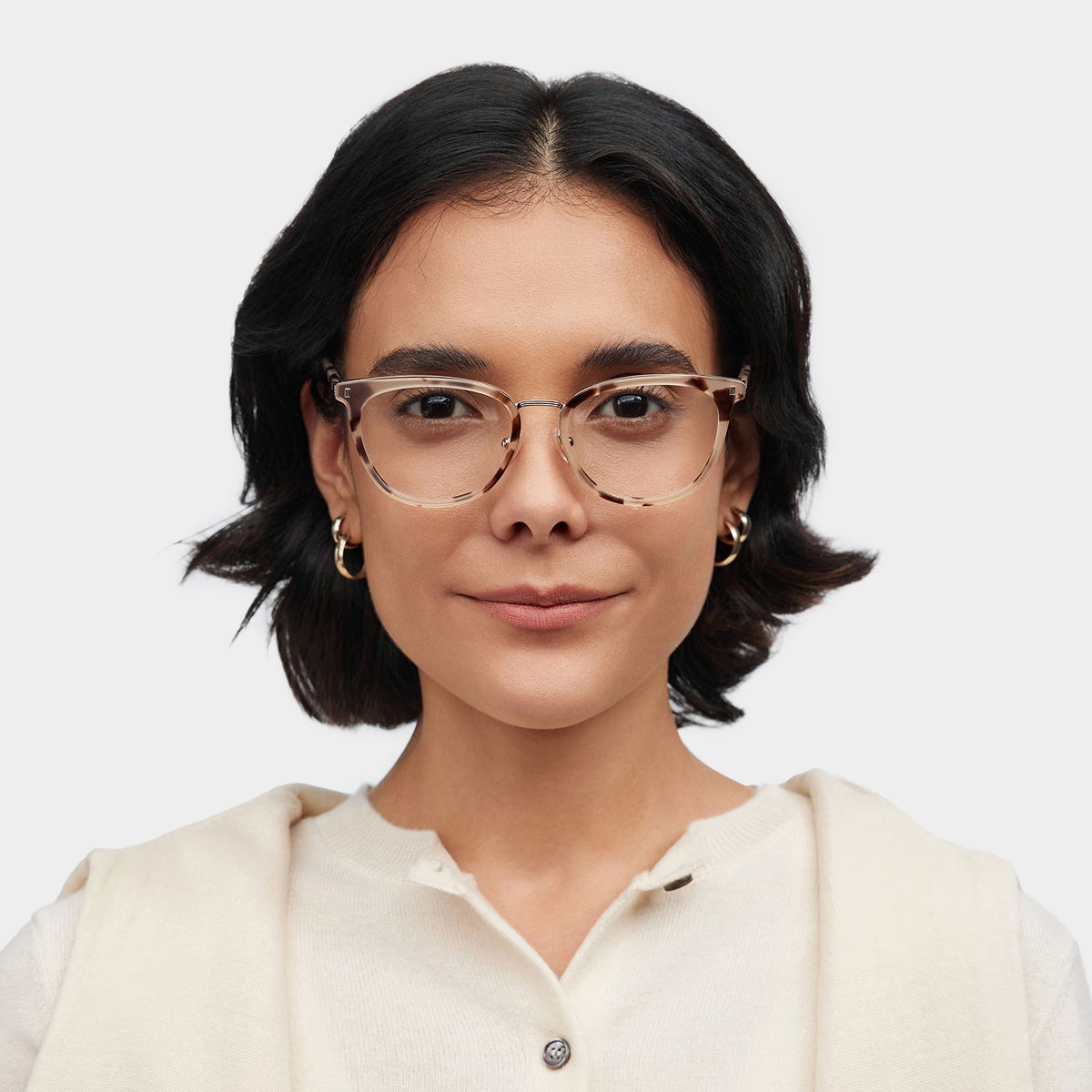 Caden Round Tortoise mixed Glasses