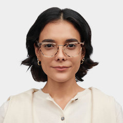 Caden Round Tortoise mixed Glasses