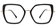 Keller Geometric Black mixed Glasses