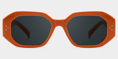 Soleil Rectangle Orange TR90 Glasses