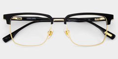 Audrey Browline Black mixed Glasses