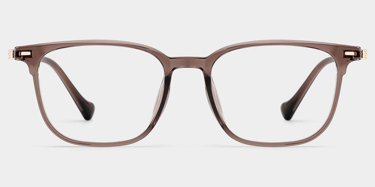 William Rectangle Brown mixed Glasses