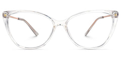 Brandi Cat eye Clear mixed Glasses