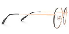 Ringstaff Round Rose-Gold metal Glasses