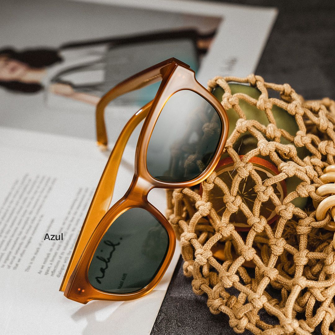 Azul Square Beige TR90 Glasses