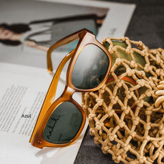 Azul Square Beige TR90 Glasses